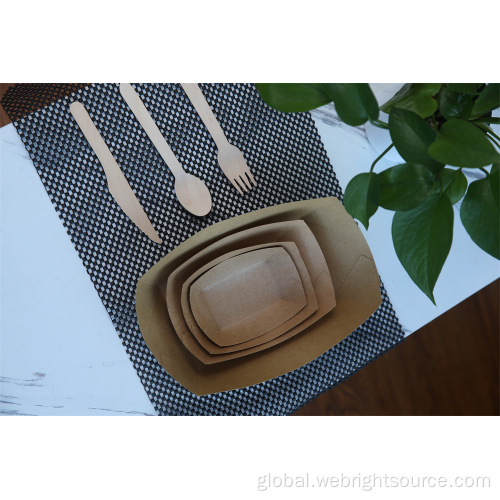 Kraft Bowl Natural Kraft Cardboard Tray Supplier